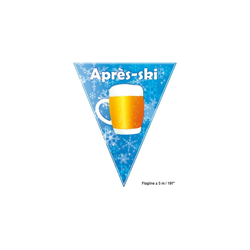 Festone 10 Bandiere BIRRA 5 mt