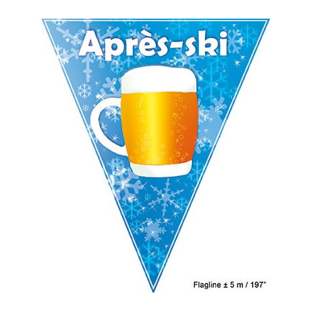 Festone 10 Bandiere BIRRA 5 mt