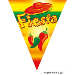 Festone 10 Bandiere FIESTA 5 mt