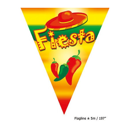 Festone 10 Bandiere FIESTA 5 mt