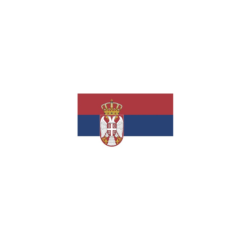 Bandiera 90x150 SERBIA
