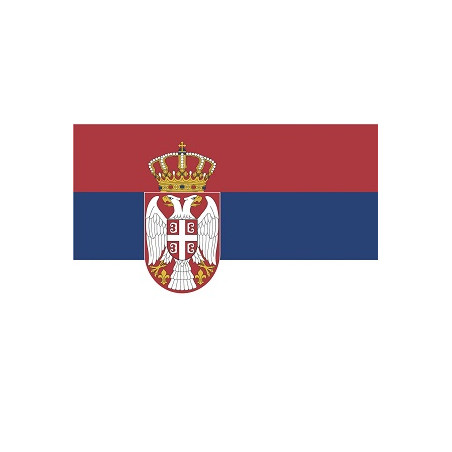 Bandiera 90x150 SERBIA
