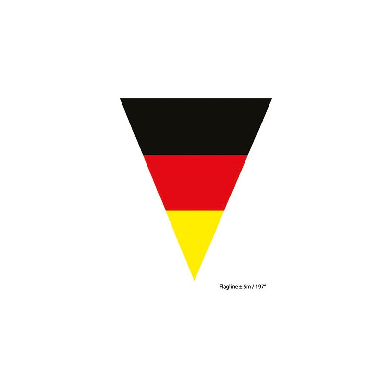 Festone 10 Bandiere GERMANIA 5 mt