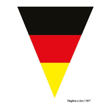 Festone 10 Bandiere GERMANIA 5 mt