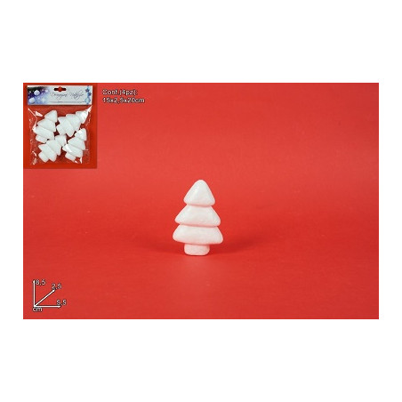 ALBERO in polistirolo 8,5 cm (cf. 4 pz)