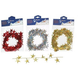 Filo Argento con stelline 5 mt (modellabile)