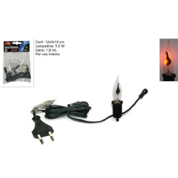 Filo Effetto fiamma fuoco con lampada