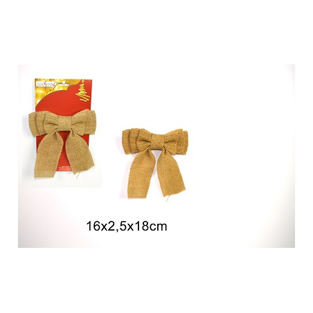 Fiocco Juta Naturale 18 cm