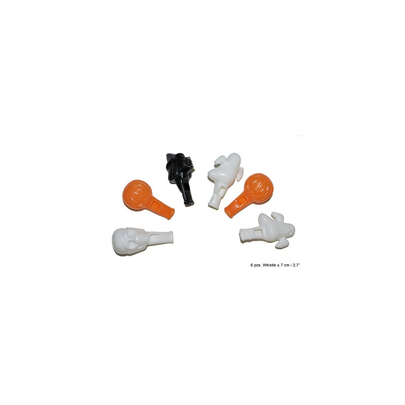 Fischi Halloween 7 cm mod ass (cf. 6 pz)