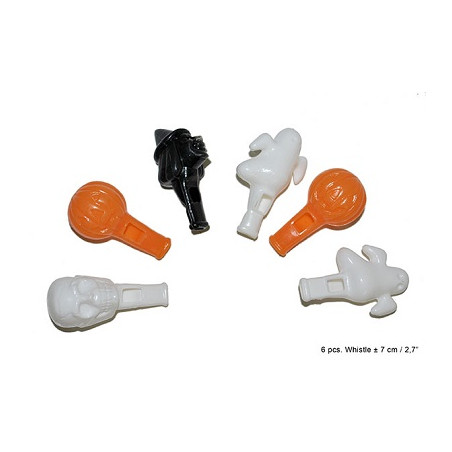 Fischi Halloween 7 cm mod ass (cf. 6 pz)