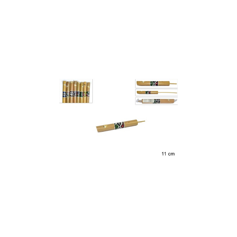 Fischio in bambu' 11 cm