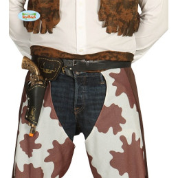 Fodero Cow-Boy Singolo con pistola 29 cm