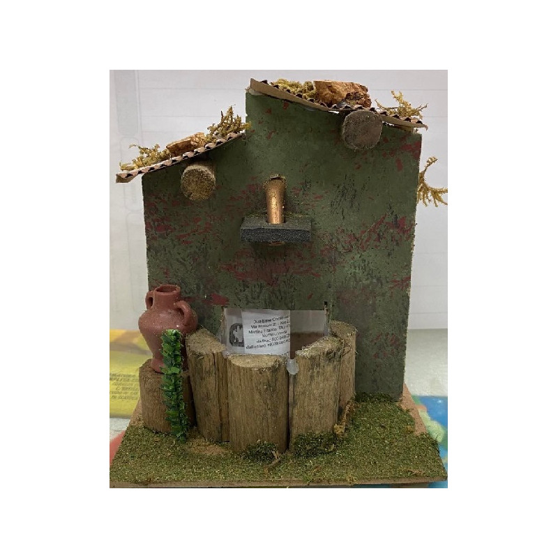 Fontana per presepe con motorino