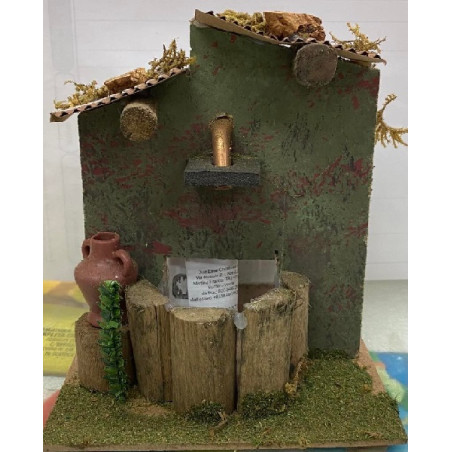 Fontana per presepe con motorino