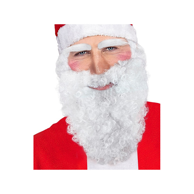 Barba Babbo Natale Bianca Riccia