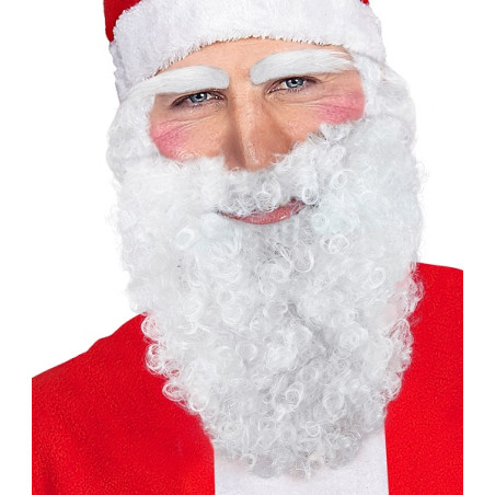 Barba Babbo Natale Bianca Riccia