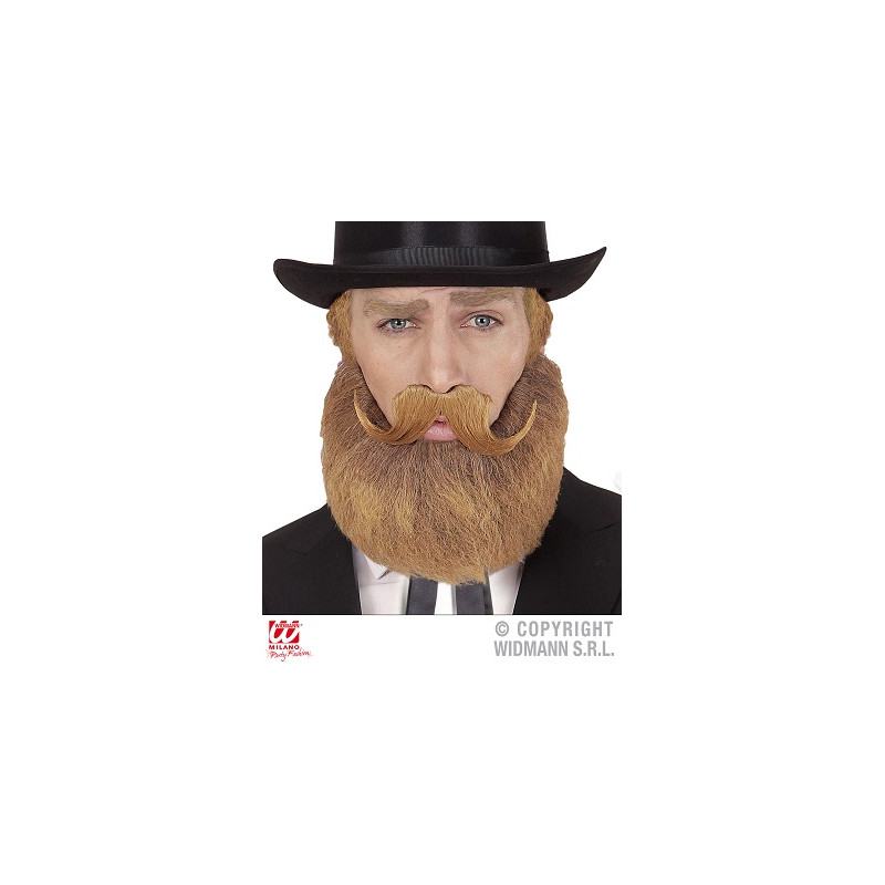 Barba Bionda con baffi