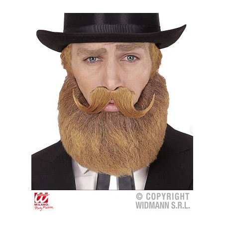 Barba Bionda con baffi