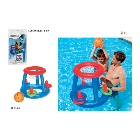 Gioco Canestro Basket gonfiabile con giochi
