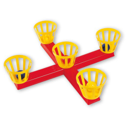 Gioco Croce con cesti e palline