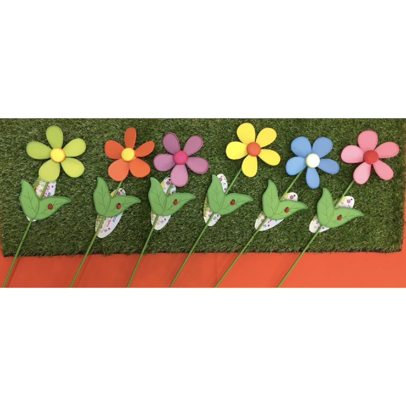 Girandola Fiore in legno col ass