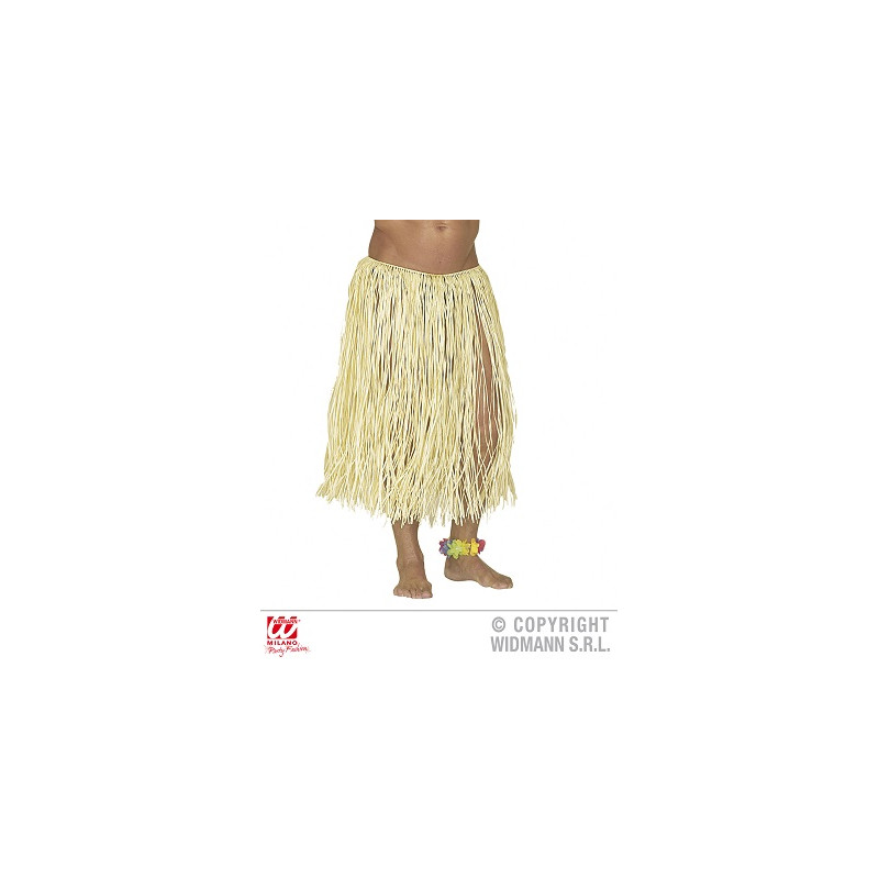 Gonna Hawai Color Paglia 78 cm