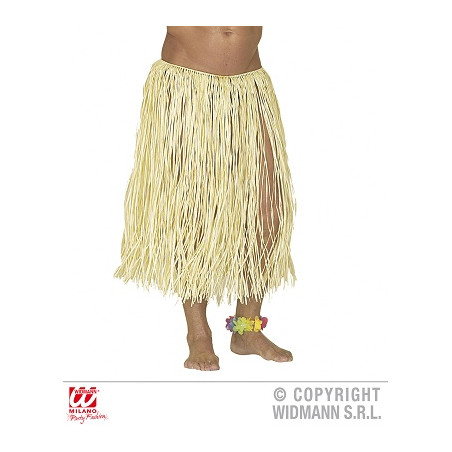 Gonna Hawai Color Paglia 78 cm