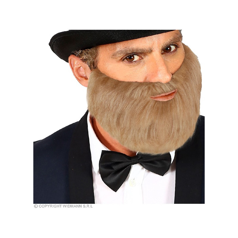Barba Grigia Liscia Corta