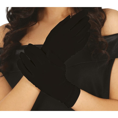 Guanti Neri Corti 25 cm