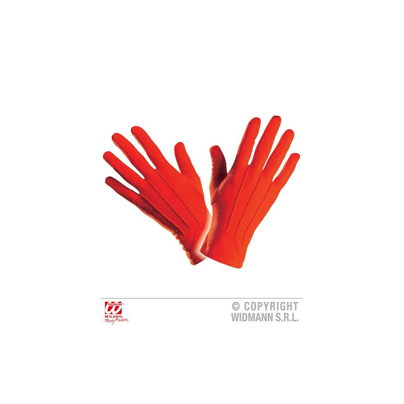 Guanti Rossi Corti