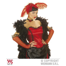 Guanti Rossi Rete Lunghi Saloon