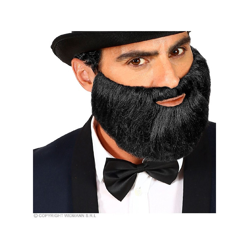 Barba Nera Liscia Corta