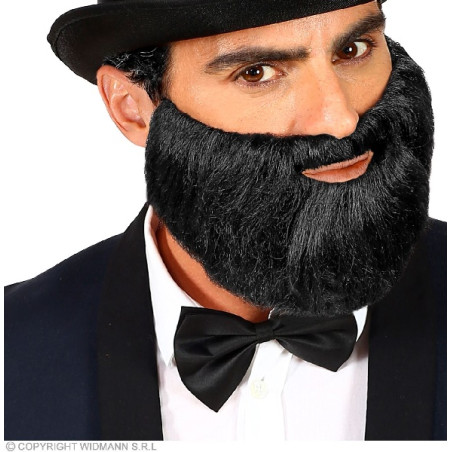 Barba Nera Liscia Corta