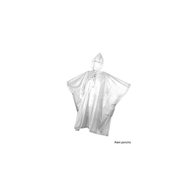 Impermeabile Poncho Trasparente