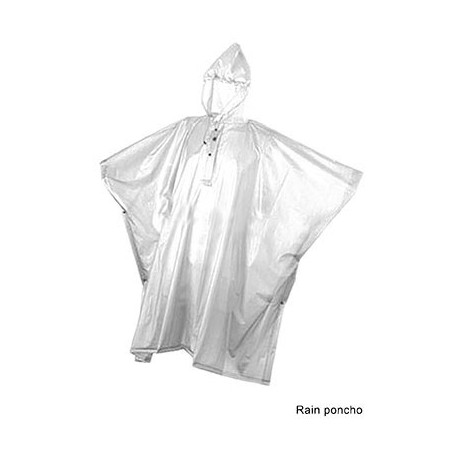 Impermeabile Poncho Trasparente