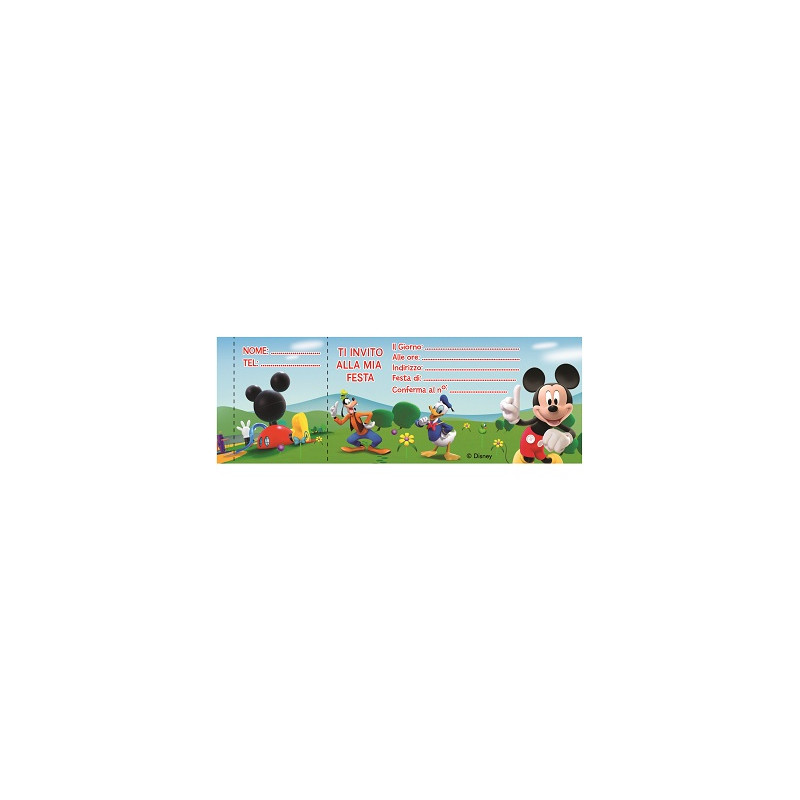 Inviti Topolino (cf. 20 pz)