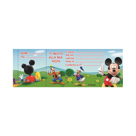 Inviti Topolino (cf. 20 pz)