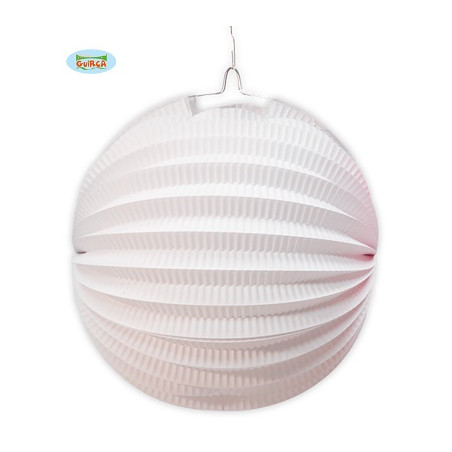 Lanterna Tonda Bianca 20 cm