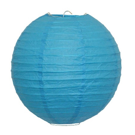 Lanterna Tonda Blu' 25 cm
