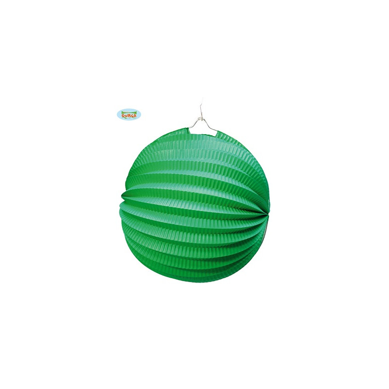 Lanterna Tonda Verde 20 cm