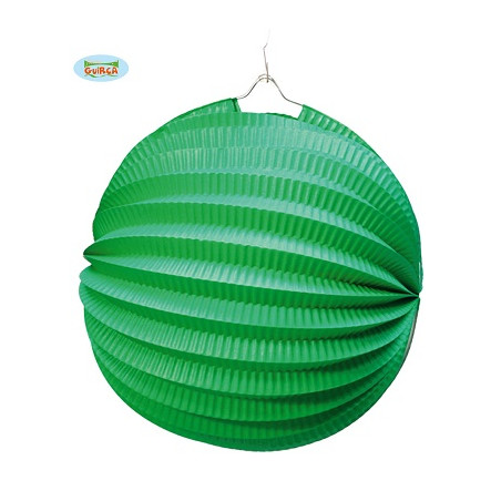 Lanterna Tonda Verde 20 cm