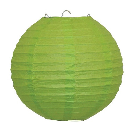 Lanterna Tonda Verde 25 cm