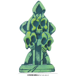 Lapide con Teschi 43x32 cm