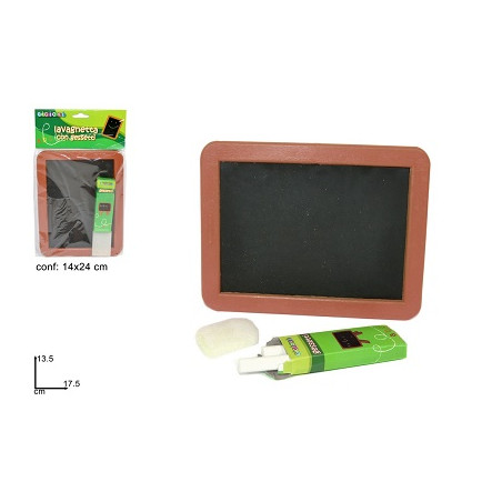 Lavagna con gessetti