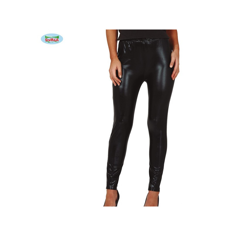Leggins Nero Metallizzato