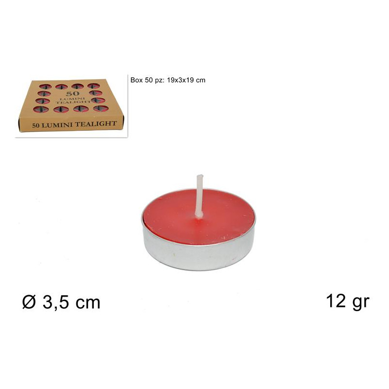 Lumino Rosso 12 gr (cf. 50 pz)