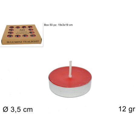 Lumino Rosso 12 gr (cf. 50 pz)