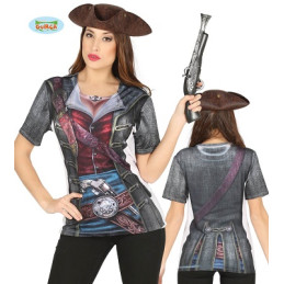Maglia PIRATESSA - Tg Unica