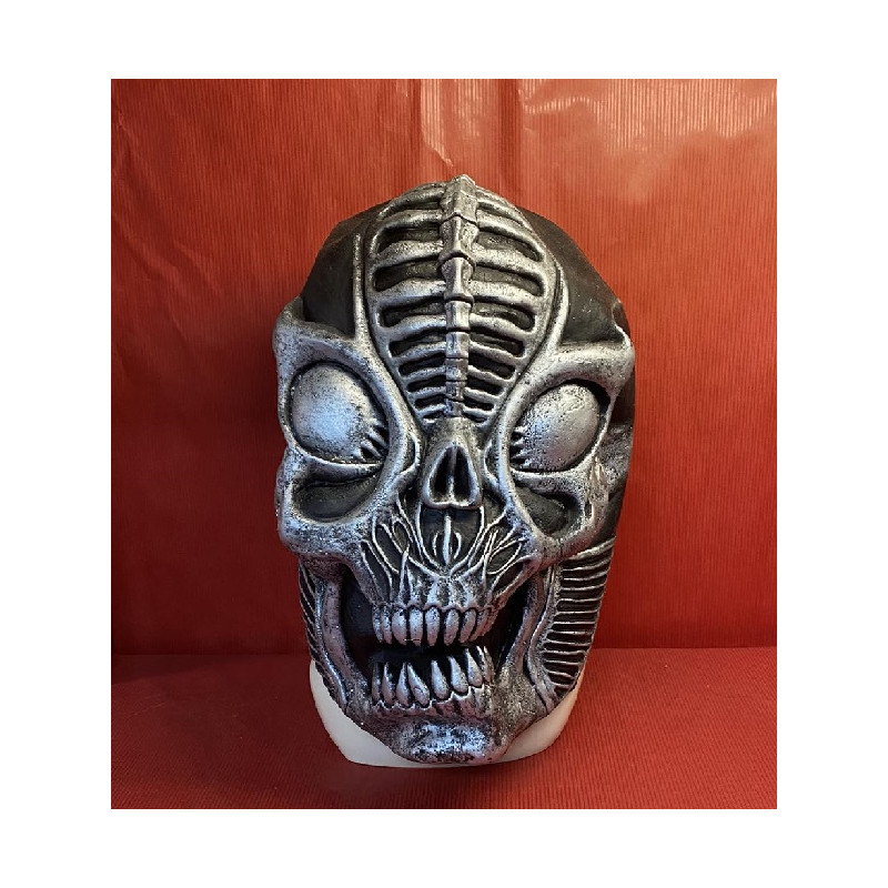 Maschera Alien in gomma