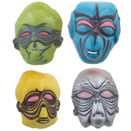 Maschera Alieno in plastica mod ass